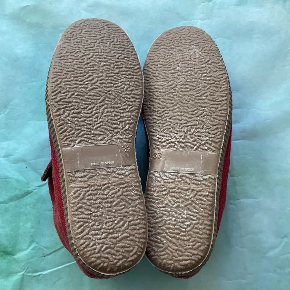 Natural World maroon leather kid’s boots. - Picture 5 of 6